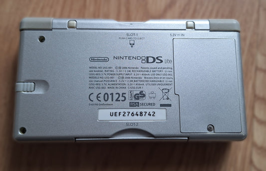 Nintendo DS Lite, grau, gebraucht
