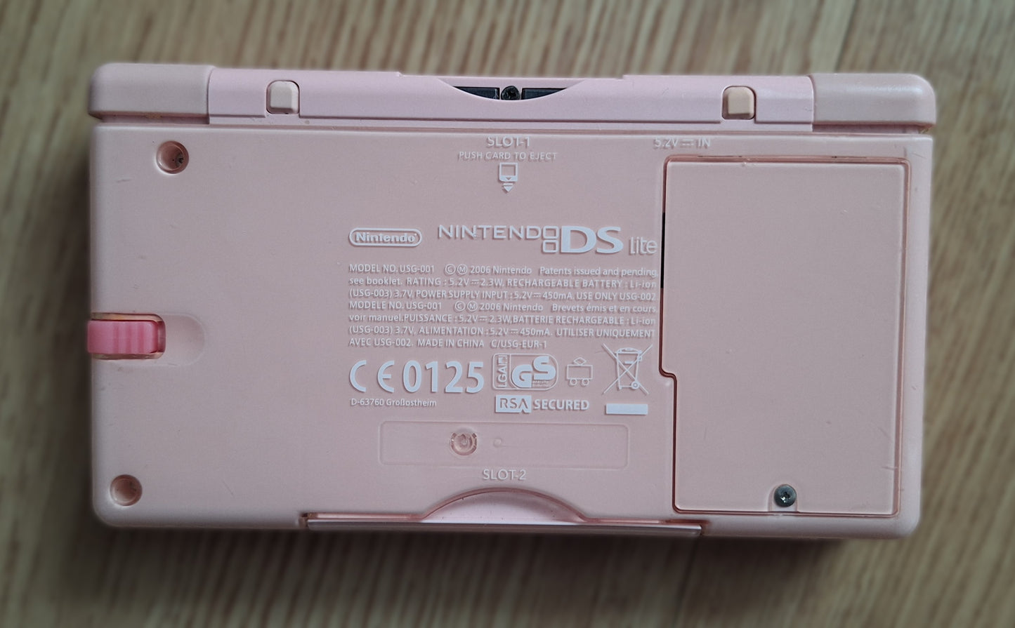 Nintendo DS Lite, rosa, gebraucht