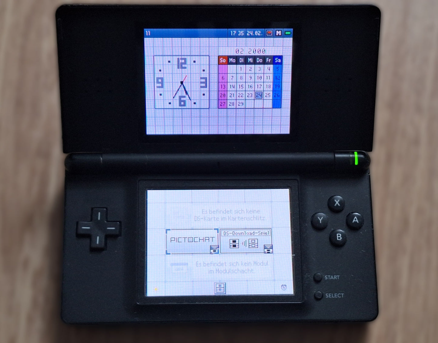 Nintendo DS Lite, schwarz, gebraucht