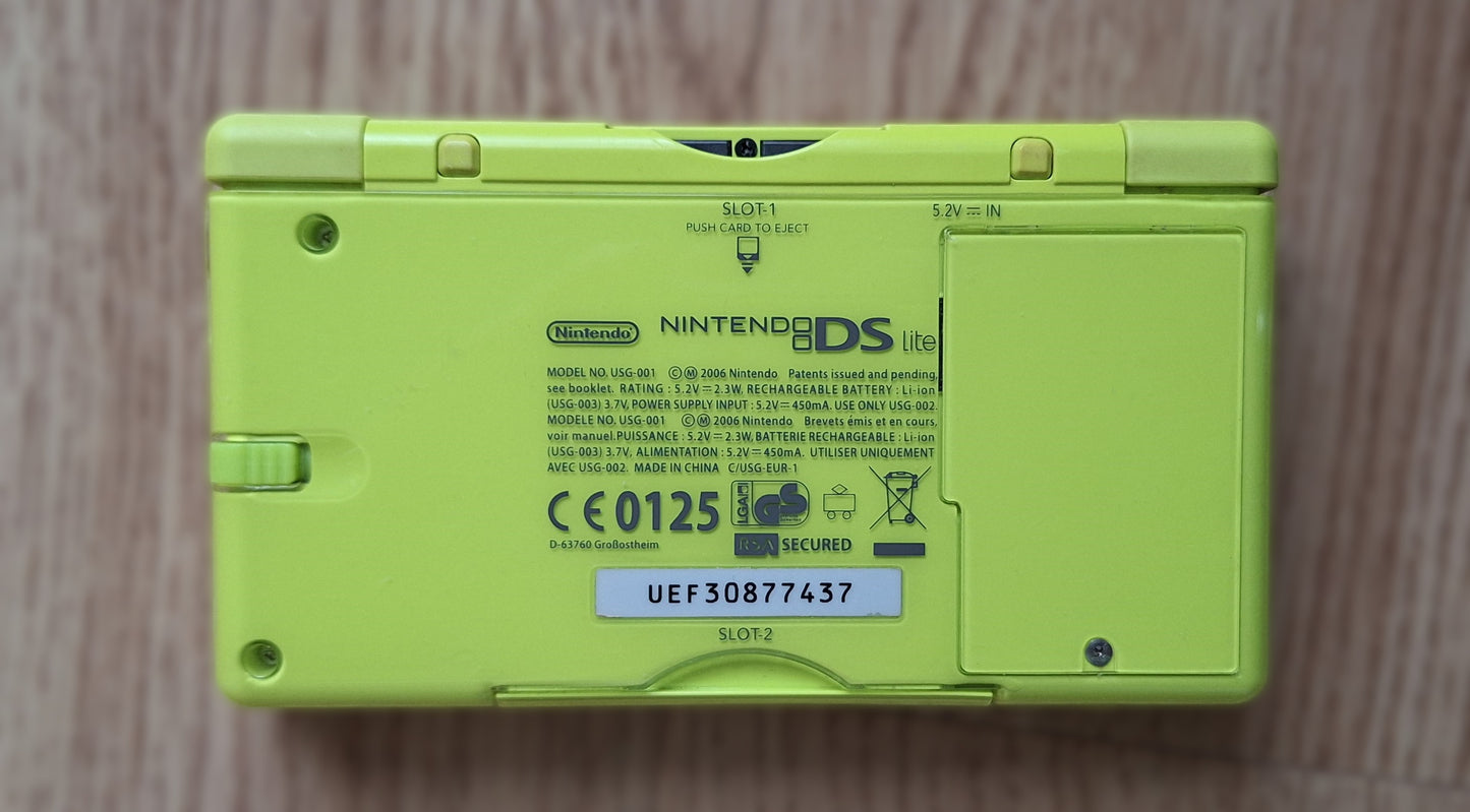 Nintendo DS Lite grün, gebraucht