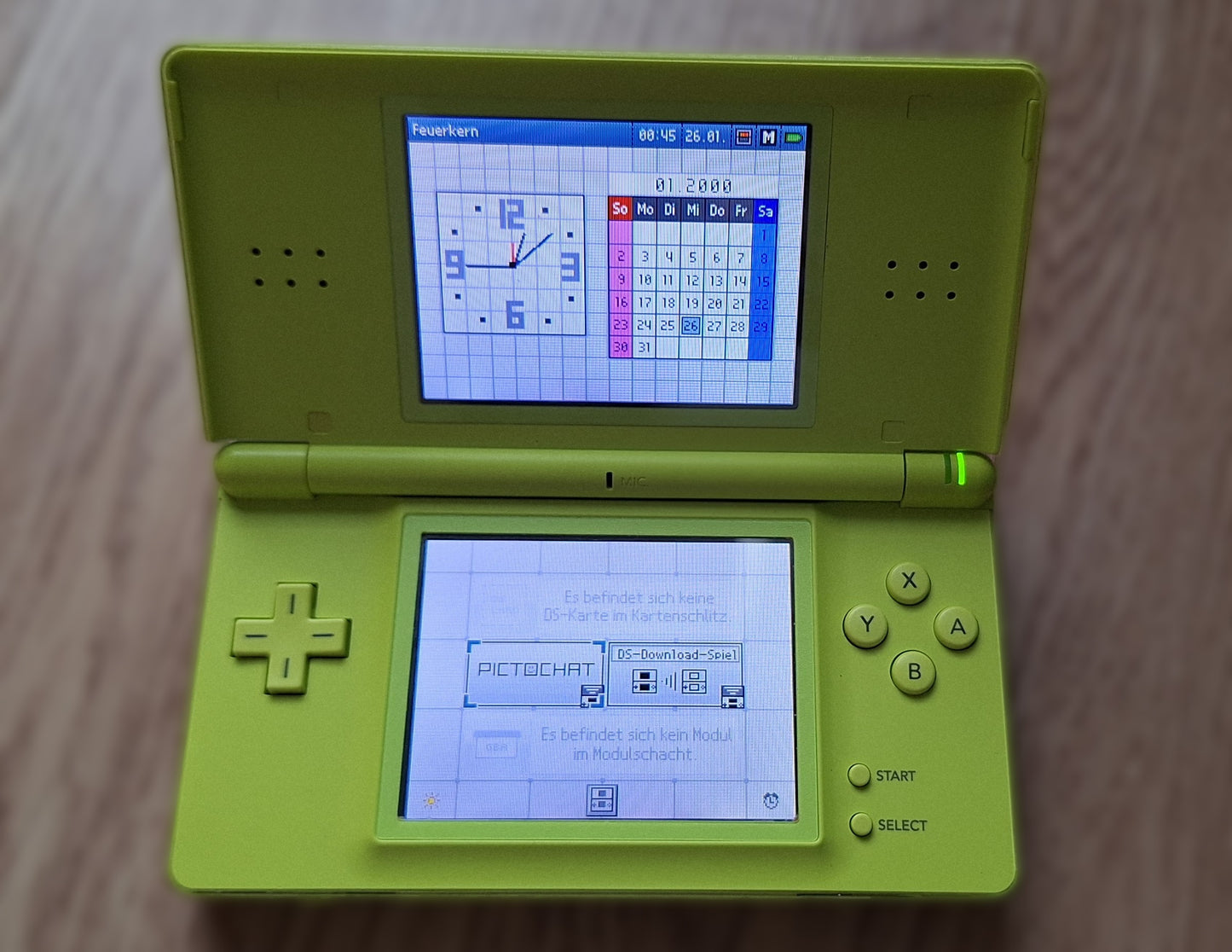 Nintendo DS Lite grün, gebraucht