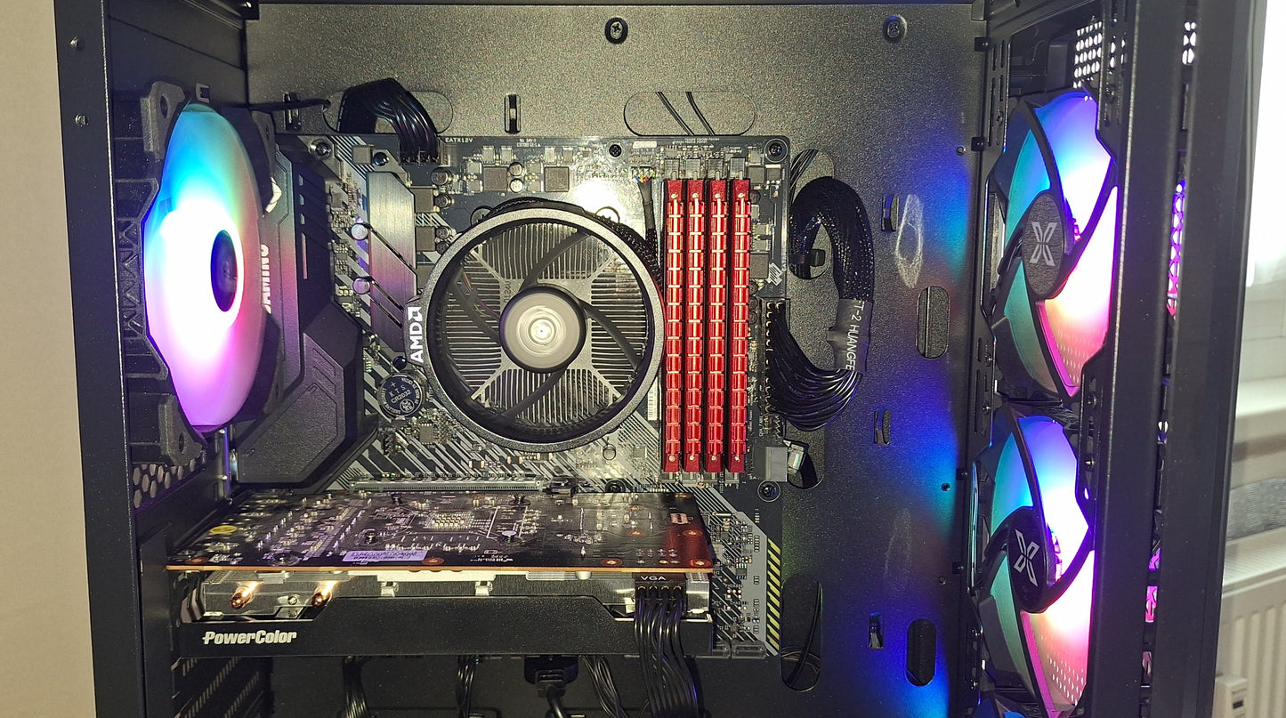 Gaming PC RX 6600 | Ryzen 5 3600 | 16GB RAM | 1 TB SSD